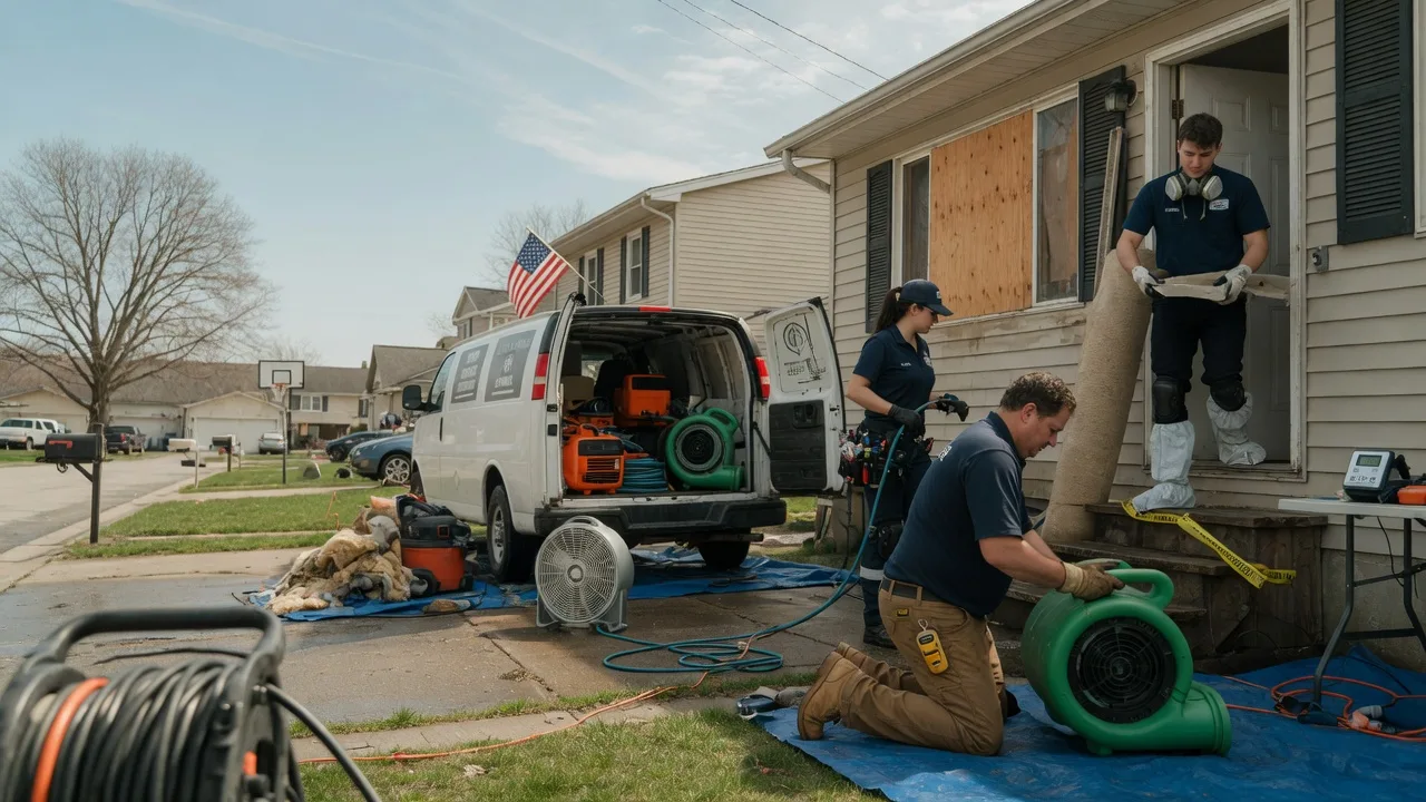 Water Damage Restoration in Plainfield, IA near me